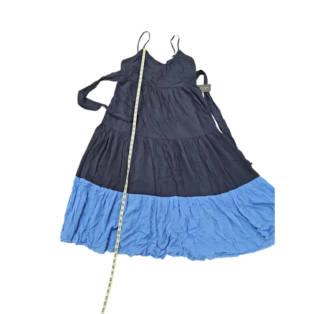 Kate Spade Tiered Cover Up Dress - Color Block Sz L - Picture 10 of 11